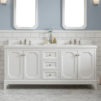 Ensemble de meuble-lavabo double 72 po Bernardo