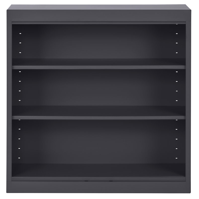  Armoire de rangement simple en acier de calibre 24 (H 36 po x l 36 po x P 12 po), Noir