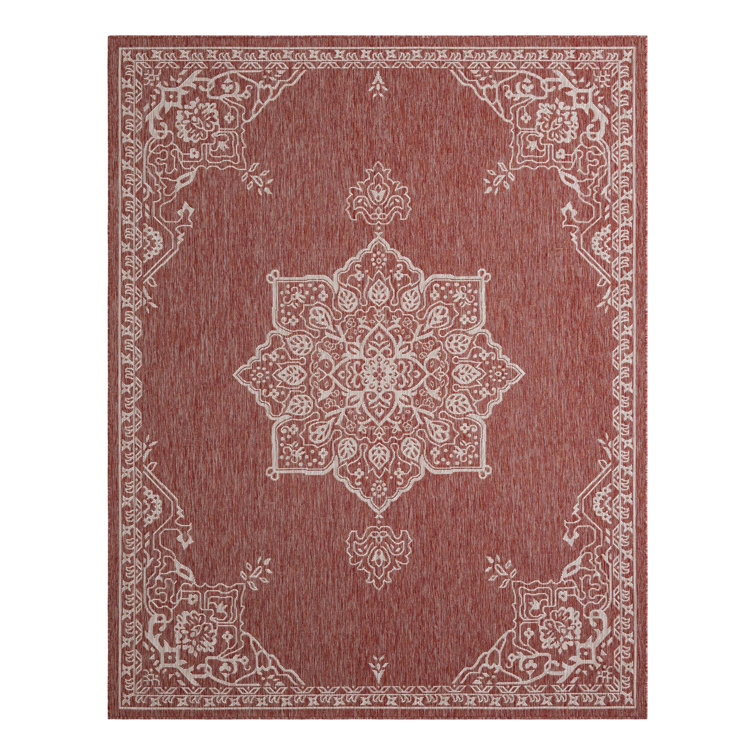 Cowger Oriental Indoor / Outdoor Rug