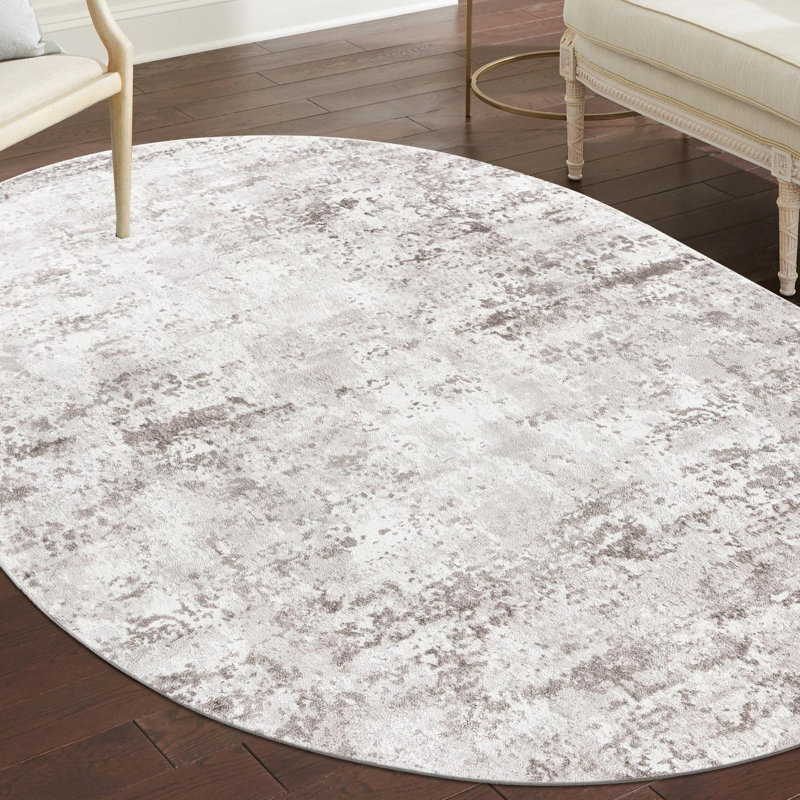 Juni Area Rug, Oval 5'3" x 8'