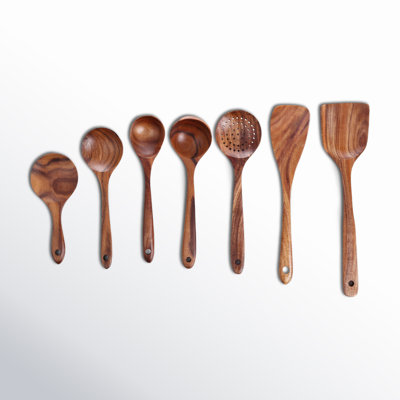 Rigby 7-Piece Wooden Utensil Set