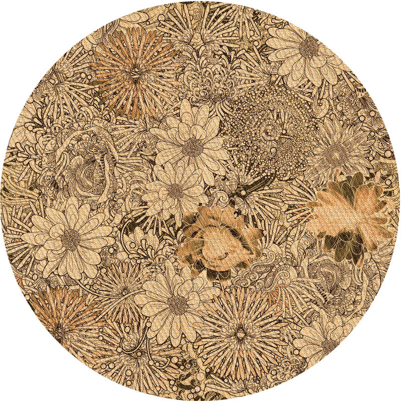 Indoor Rug, Round 8'