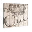 « french yes », art textuel sur toile-314539887