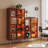 Middle-aged color Solid  Wood Display Cases