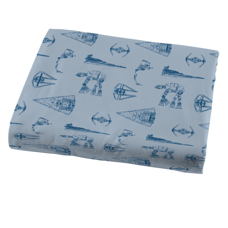 Ensemble d’confort réversible à schémas de véhicule étoile à guerres, Édredon double + 4 pièces supplémentaires
