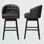Tabouret de bar pivotant de 30,62 po Alice-20238975