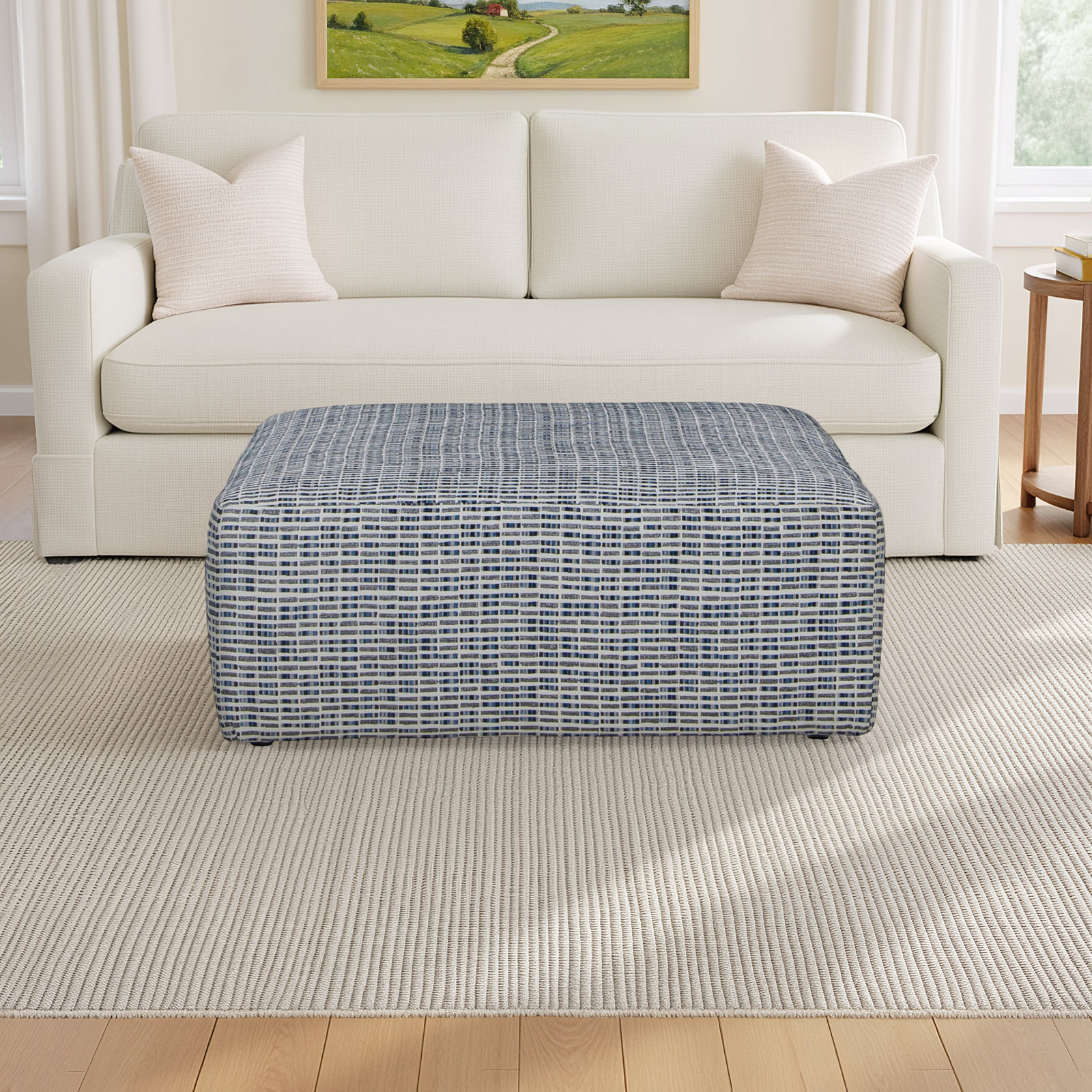 Mazekine Upholstered Ottoman