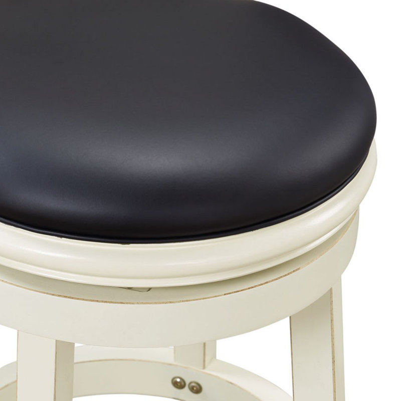 Tabouret de bar et de comptoir Adelaida, Babeurre, Tabouret de comptoir (siège d'une hauteur de 25 p