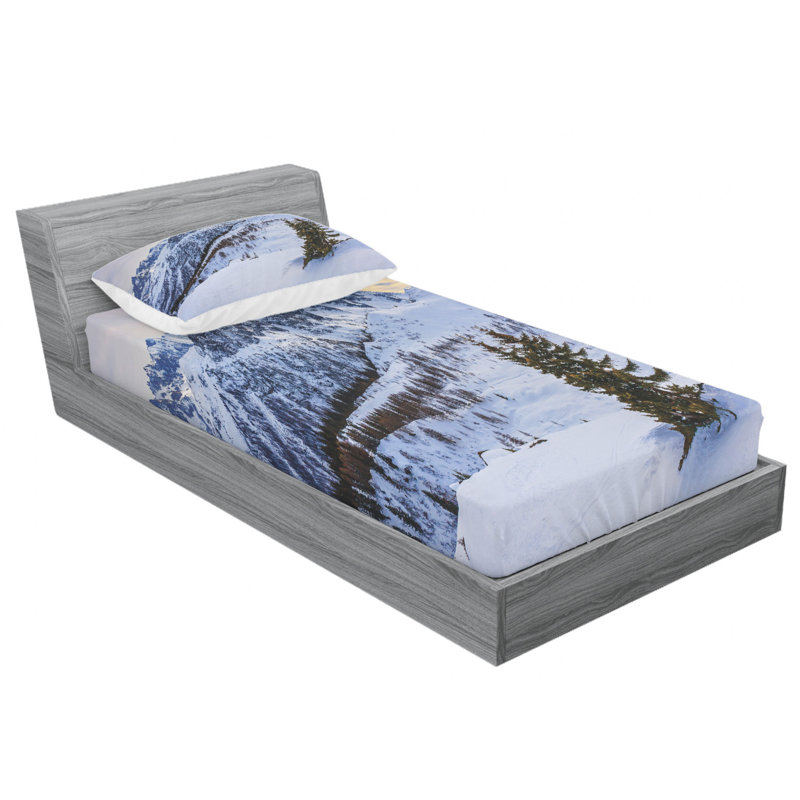 Microfiber Sheet Set, Twin XL Sheet Set with Fitted Sheet