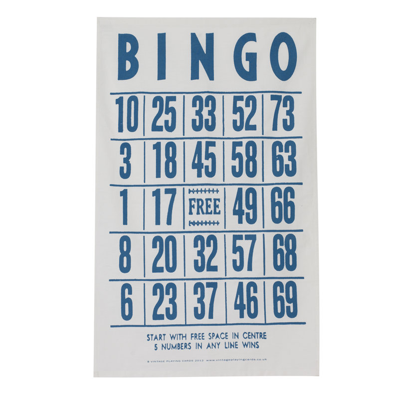 Cotton Tea Towel Kitchen Towel, Blue