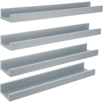 4 Piece Picture Ledge Wall Shelf