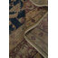 Tapis oriental traditionnel pré-1900 à teinture végétale 10 x 17