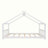 Antjeline Playhouse Bed with Roof | Wood Frame | Slat Support (No Box Spring Needed) | Semi-Enclosed Space for Better Sleep | 2-in-1 Play & Sleep for Bedroom-1766907749-1766907746-1755272442