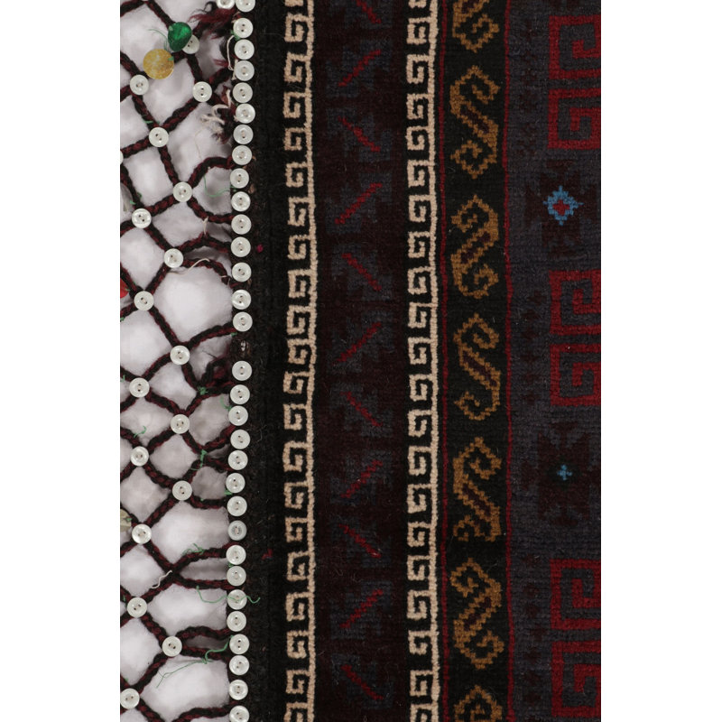 Vintage One-of-a-Kind 1'10" X 3'7" Hand Knotted Area Rug