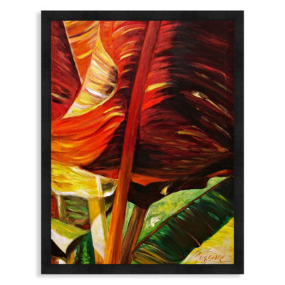 «Anemone Posy II» par Popp Grace - reproduction encadrée sur toile