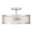Plafonnier semi-encastré 3 lumières 15,75 po Gabrie-1025522009