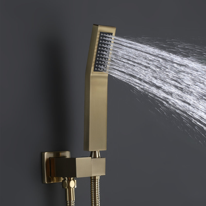 Système de douche complet avec valve brute