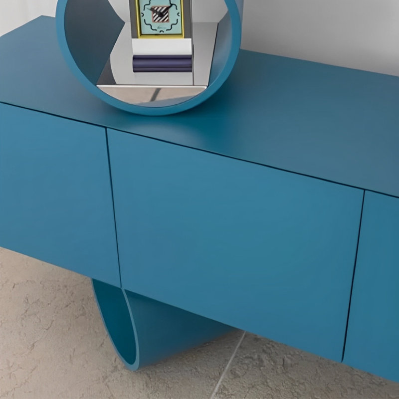 Lindell, Blue, 32.09" H x 70.87" W x 15.75" D