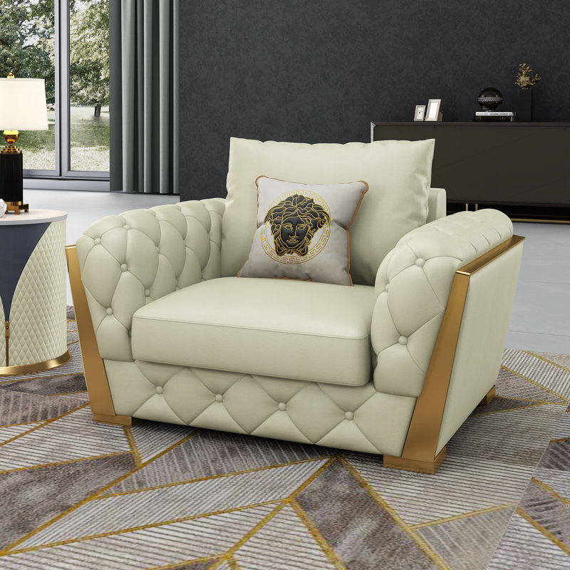 Castello Club Chair, Off White