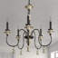 Lustre 5 lumières façon bougie Bridlington