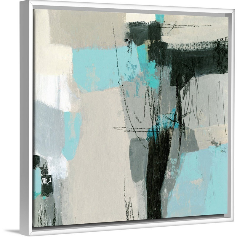 "New Light I" par Tom Reeves, reproduction d’art sur toile, Toile blanche encadrée, H 18 po x l 18 po x P 1,75 po