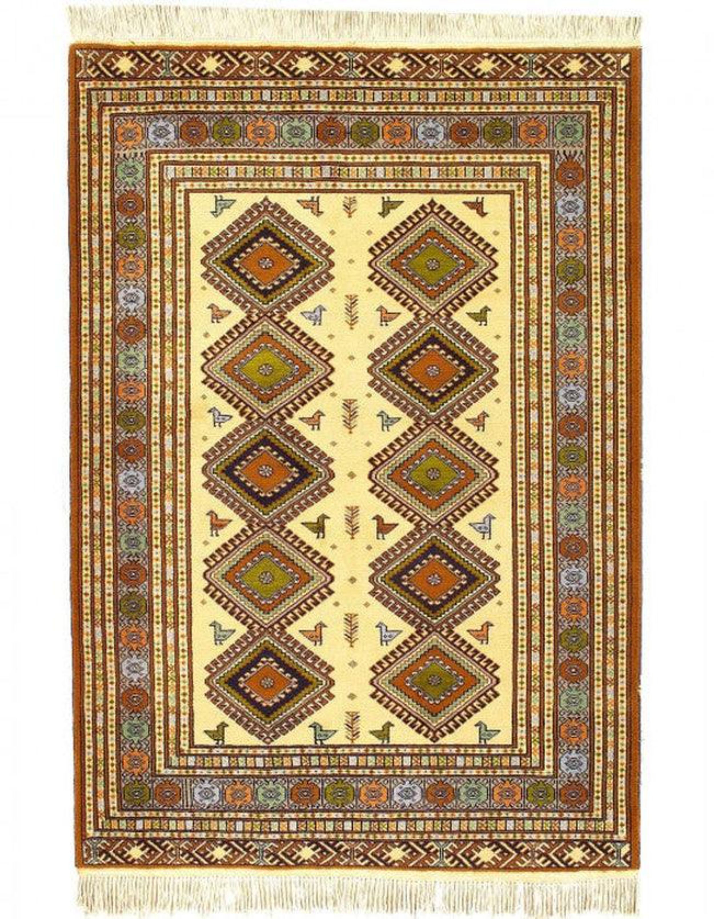 Isabelline Mathurn One-of-a-Kind 3'4 X 3'4 Round Area Rug in
