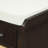 Rustic Storage Bench With 3 Drawers And 3 Rattan Baskets Shoe Bench-114198569