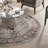 Asuna Kira Oriental Machine Made Polypropylene Area Rug in Ivory/Red/Gray-312980372