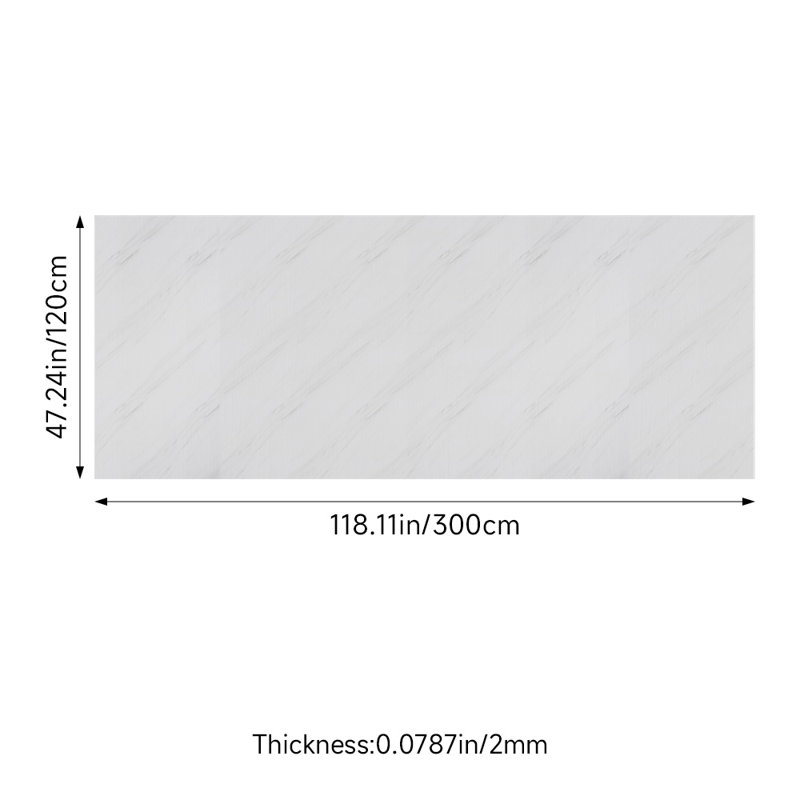 1-Piece Self-Adhesive Marble Wall Tile Sticker