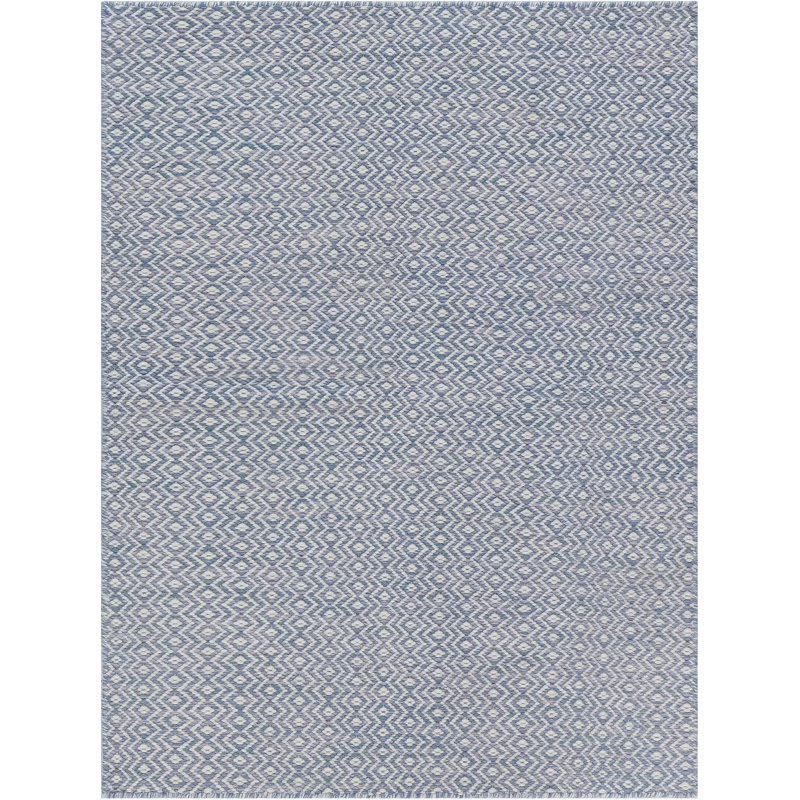 Tapis moderne en laine tissé à la main et à plat 3 pi 1 po x 4 pi 1 po Modern
