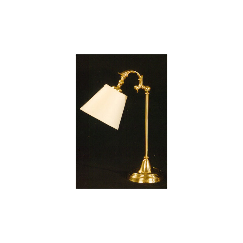 Crabtree Metal Table Lamp, Polished Brass