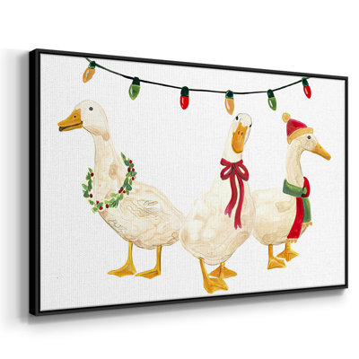 Merry Quackmas Collection A, reproduction d'art sur toile