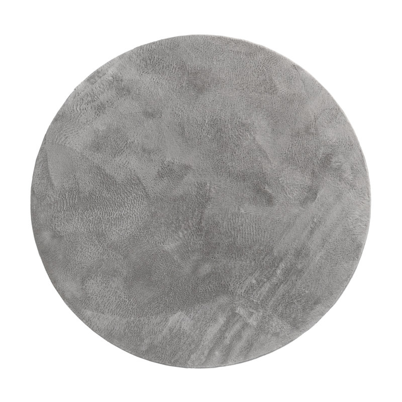 Aarv Shag Area Rug, Round 200cm