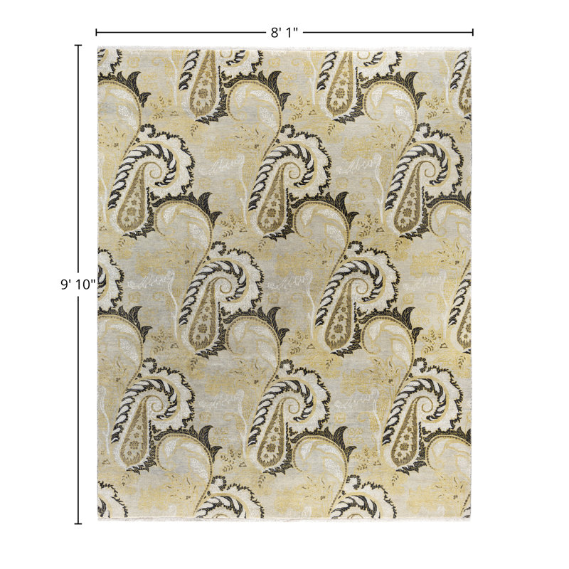 One-of-a-Kind Hand Knotted Area Rug