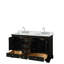 Ensemble de meuble-lavabo double 72 "avec miroir Deborah-59132585-98284205