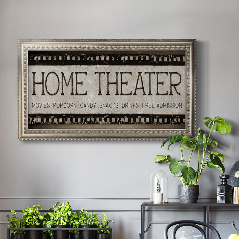 Jennylee Home Theatre - Reproduction de photo sur toile, H 29 po x l 53 po x P 2,5 po