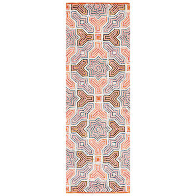 Deyoung Hand Tufted Wool Geometric Rug