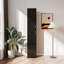 Armoire de rangement autoportante à 2 portes, tablettes réglables - standard-130481165