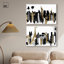 Décoration murale abstraite sur toile glamour New York Nights par Art Remedy-115198565-116025707