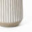 Jarmall Round Brown and White Striped Handmade Tall Pot Planter-1291914414