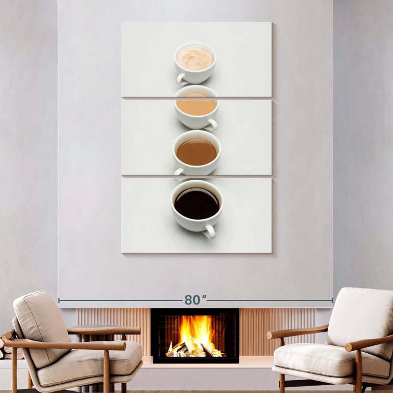Yarlin Coffee Spectrum, 74" H x 48" W