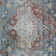 Oriental Chic Farmhouse Blue/Cream Area Rug