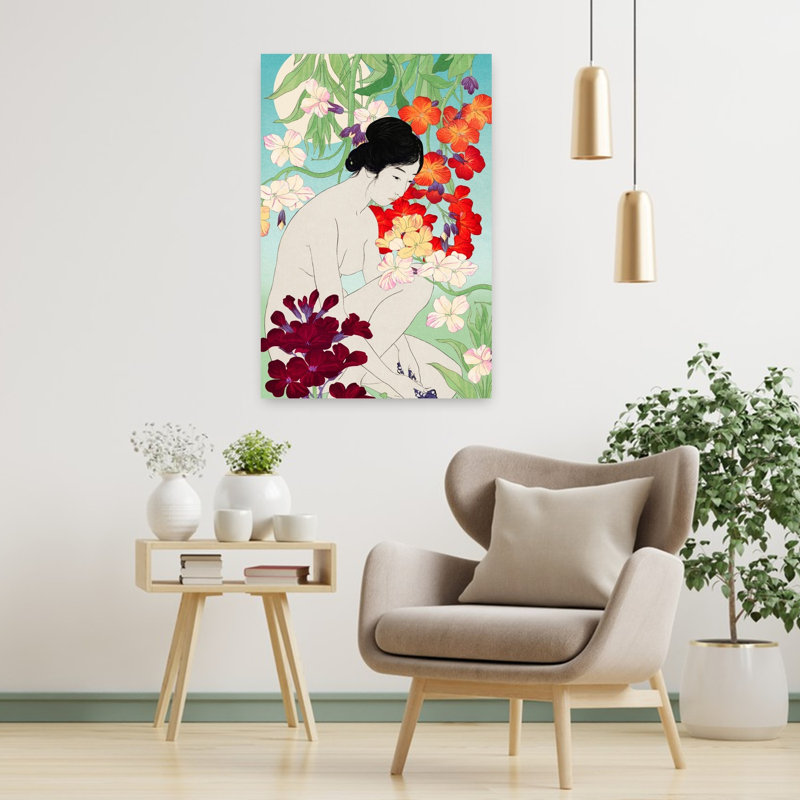Art contemporain, art mural rétro, H 36 po x l 24 po