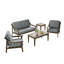 5-Piece Outdoor Conversation Set, Perfect for Entertaining with Included Tables-115310826-115310828