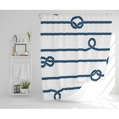 Brianna Polyester Shower Curtain Set