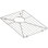 Support d'évier en acier inoxydable Vault ™ pour cuve droite, 15-15 / 16