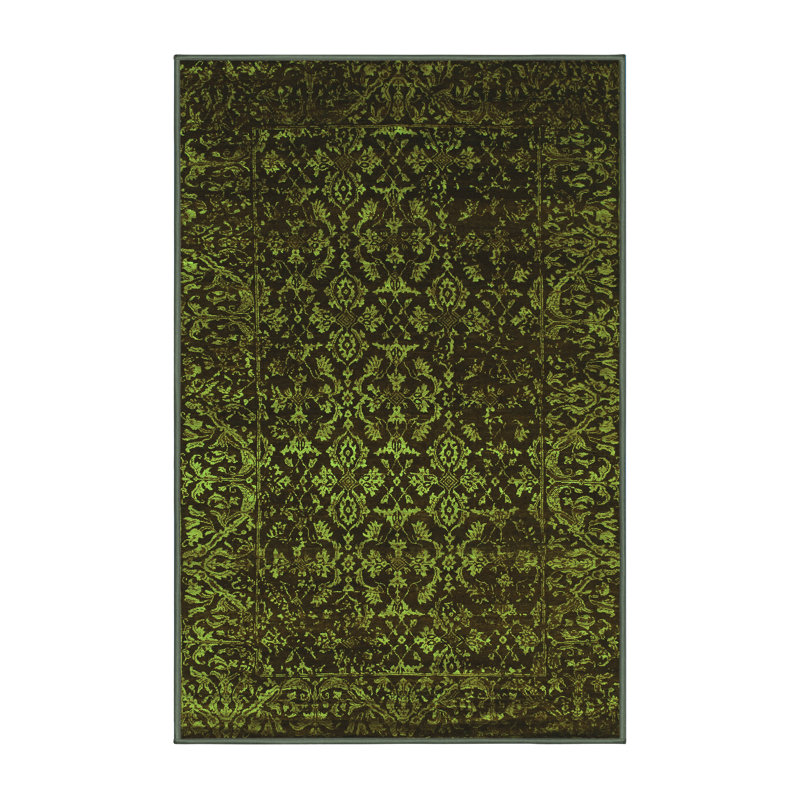Washable Oriental Indoor Rug, Rectangle 2' x 3'