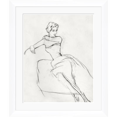 " Vogue Magazine, "Seated Woman," Carl Erickson, April 15, 1957 "