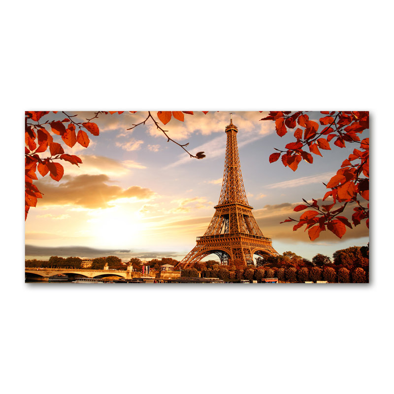 Eiffel Tower Paris - Wrapped Canvas Print