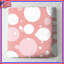 Couvre-lit matelassé à pois rose et blanc toutes tailles-126174971